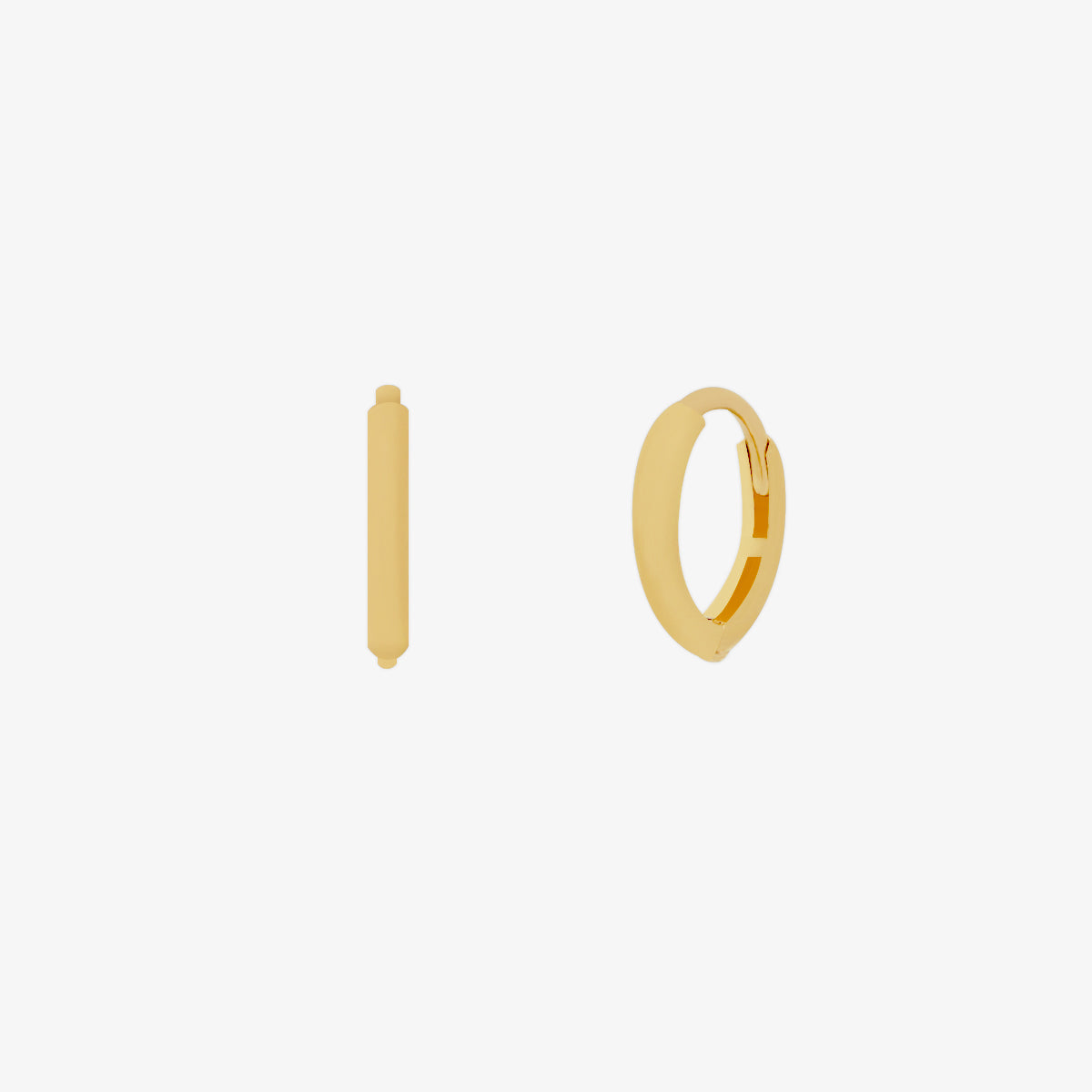 8mm huggie earring-0