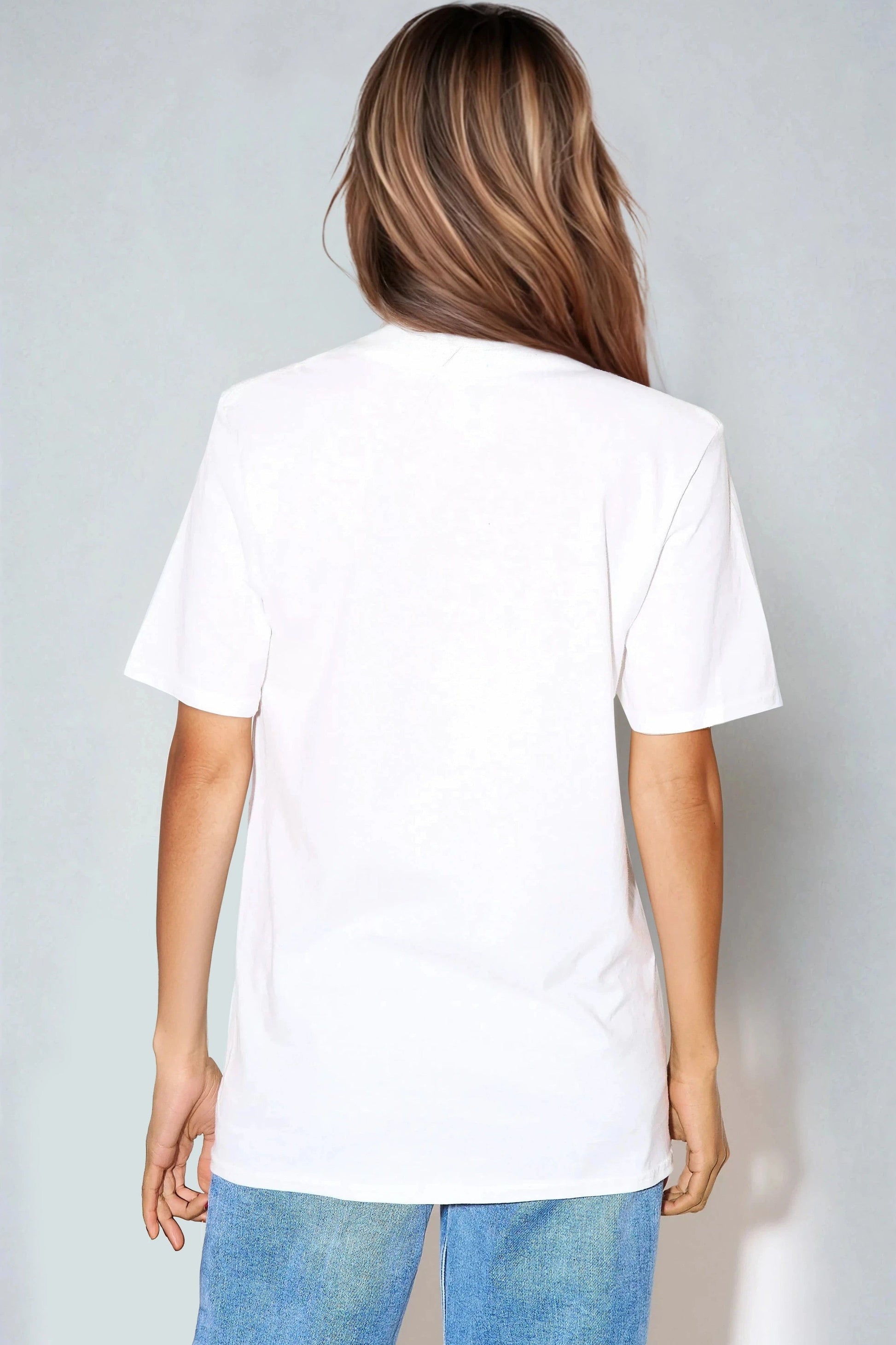 White Why Not Printed Cotton T-Shirt-2