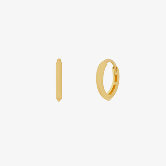 8mm huggie earring-0